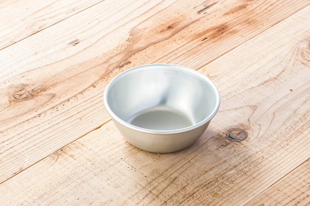 アルミボウル(アルマイト) 給食用食器 13cm <br><br>No.002135