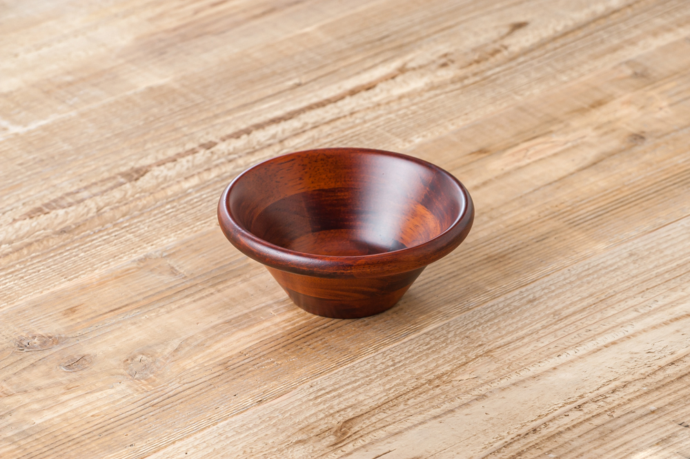 天然木サラダボウル特大 ブラウン 30cm<br><br>No.002487｜Dish works