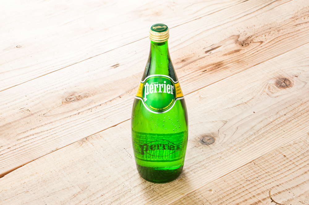 Perrier ガラスボトル（グリーン） 750ml 27cm <br><br>No.001407