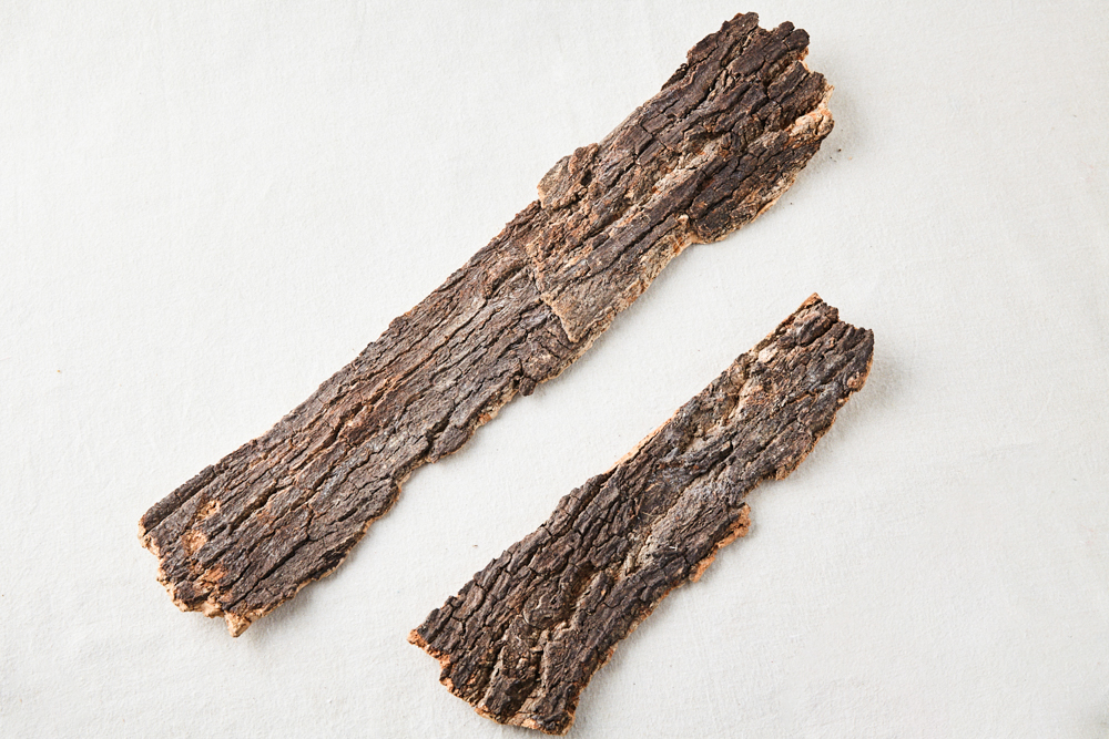 木の皮 2枚 44cm <br><br>No.001629｜Dish works RENTAL 